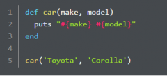 When writing the car method it's important to keep two things in mind. First, make sure you're allowing for the correct number of parameters. If the method invocation provides two arguments, then the method must be able to accept two arguments and...