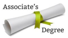 an academic degree earned on completion of a program that usually requires the equivalent of 2 years of full-time study