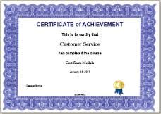 an official document that proves you have successfully completed specific courses, have acquired necessary skills, and are qualified to perform a certain occupation