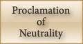 Neutrality Proclamation of 1793