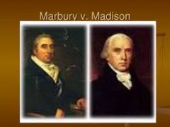 Marbury V. Madison