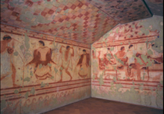 32. Tomb of the Triclinium - Tarquinia, Italy / Etruscan - c. 480–470 B.C.E.


 


Content 


 


Style 