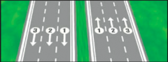 Which lane should you choose for the smoothest flow of traffic?