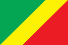 Republic of the Congo
Capital: Brazzaville
Border Countries: 5 - Angola, Cameroon, Central African Republic, Democratic Republic of the Congo,
Gabon
Area: 64th, 342,000 sq km (~< Montana)
Population: 125th, 4,852,412
Ethnic Groups: 

Kongo 48%...