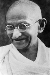 Mohandas Gandhi. 