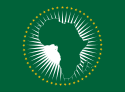 The African Union flag. 
