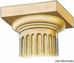 Greek columns without swirls