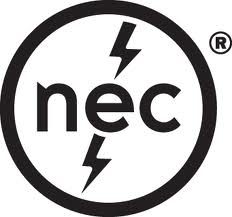 List all nine chapter titles from the NEC code book.