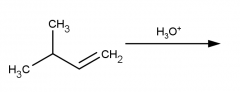 What is the name of the reaction, the major product, and any other important details?