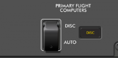 PRIMARY FLIGHT COMPUTERS (PFCs)
DISC
AUTO
DISC LT