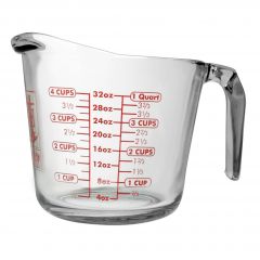 What is a liquid measuring cup?
