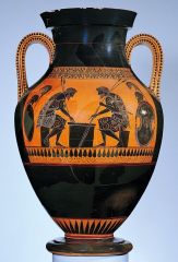 Achilles and Ajax Playing a Dice Game