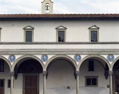 Facade, Ospedale degli Innocenti (Foundling Hospital)
Filippo Brunelleschi (1419-24)