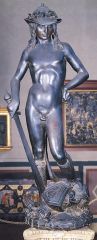 "David"
Donatello (1440-60) bronze