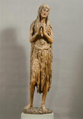 "Mary Magdalen"
Donatello (1455) polychromy and gilt on wood