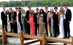 Do you want to know who I went to the prom with?


So for a lot of people, the prom is a big deal.


They left the prom early and went to her house.


These students need history more than a prom, if you ask me.