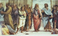 "Philosophy" (School of Athens)
Raphael (1509-11) fresco