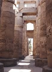 #20
Temple of Amun-Re and Hypostyle Hall at Karnak
- near Luxor, Egypt
- New Kingdom - 18th and 19th Dynasties
 
Content:
- massive (7,270 acres)
- pylon (stone wall surrounding the complex)
- painted with reliefs
- causeway (central pathway)
- ca...