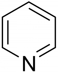used with POCl3 in the dehydration of alcohols