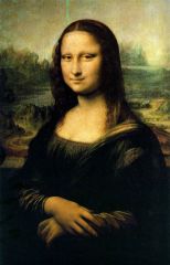 Leonardo Da Vinci
Mona Lisa 
Oil on panel
1500
