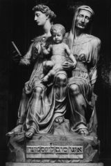Sangallo
Virgin & Child w/St.Anne
Marble
1520
Orsanmichele, Florence