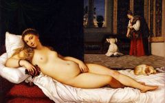 Titian
Venus of Urbino 
Oil on Canvas
1530
