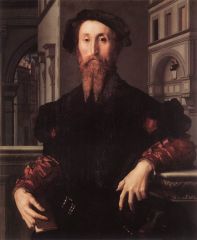 Bronzino
Portrait of Bartolomeo
Oil on canvas 
1540
Florence