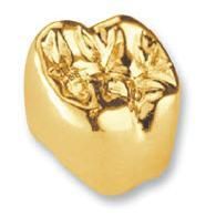 Which type # of casting gold alloys is used to make gold crowns?