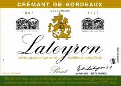SA Lateyron
located in Montagne
Pauline Crémant de Bordeaux Brut is the best
