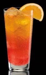 Highball
Ice fill



1½  oz vodka


¾-⅘

 fill with cranberry
Fill with OJ
Orange or lime garnish
