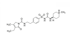 3-Ethyl-4-methyl-N-(4-(N-(((1r,4r)-4-methylcyclohexyl) carbamoyl)sulfamoyl)phenethyl)-2-oxo-2,5-dihydro-1H-pyrrole-1-carboxamide