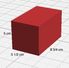 Find the volume of the right rectangular prism.