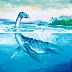 a big unknown lake monster that inhabits Loch Ness