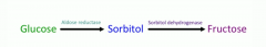 aldose reductase, sorbitol dehydrogenase
 