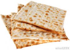 an unleavened bread [n -s or -t or -th]