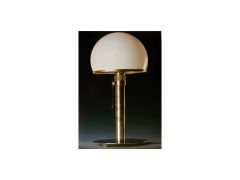 Table Lamp 

Glass, brass silver plated.