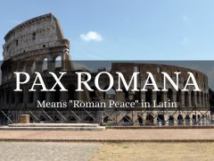 -period of "Roman peace " lasting 200 years