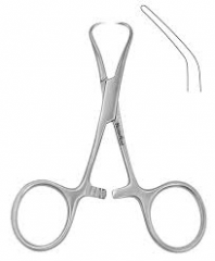 
Backhause Perforating Towel Clip
Category: Accessory
Usage: for grasping tissue, securing towels or drapes and holding or reducing small bone fractures.