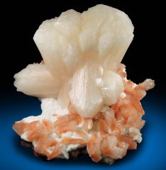 CaAl2Si7O18 • 7H2O
- wheat-sheaf crystals