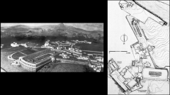 Hadrian was an amateur architect

20 miles outside of the city of Rome

set on the rolling plains down below the town of Tivoli

assumed to be about 600 acres, only a 1/3 of it can be seen today

Hadrian’s architectural lab

no real ma...