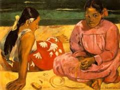 Femme de Tahiti by Paul Gaugin
Post Impressionism
