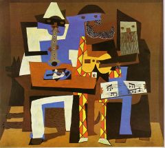 Three Musicians by Picasso
Cubism