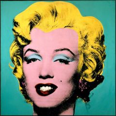 Marilyn by Andy Warhol 
Pop Art