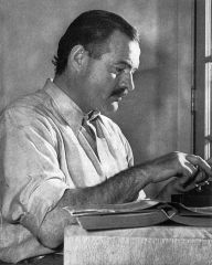 Ernest Hemingway

-Portrait