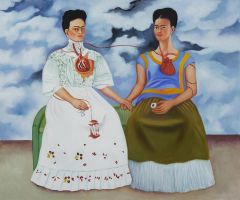 The Two Fridas by Frida  Kahlo 
Expressionism
