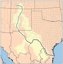 Forms the bordar between Mexico and U.S.A.