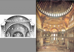 Initially, it served as a Greek Orthodox Basilica, then for a brief time it was a Catholic church, which preceded an insurrection in 1453 where it was converted to an imperial Mosque. Finally, as of 1935 the Hagia Sofia was reopened as a Museum.
...