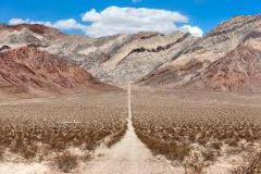 located west of the Rocky Mountains and east of Seirra Nevada and Cascades 
varying elevation and isolated mountains ranges - Death  Valley