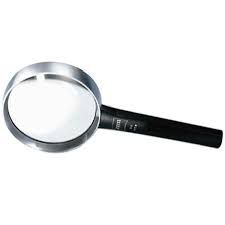 a magnifier used to see small details on an object