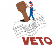 the automatic killing of a bill by refusing to either sign it or veto it.  a pocket veto can occure only in the final days of a congressional session, as a president must normally act on a bill within a 10 days or it becomes law.